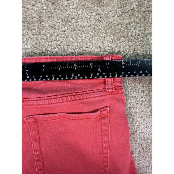 Gap Womens Jeans Size 6 28 R Skimmer Legging Pink Jean Stretch Denim Pants C516 - Picture 10 of 13